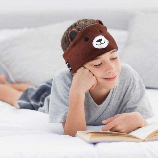 OPASKA na oczy DO SPANIA SŁUCHAWKI Bluetooth PANDA