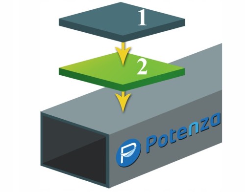 Каркас оцинкованный POTENZA 220кг + гамак ROMA XL 220х160