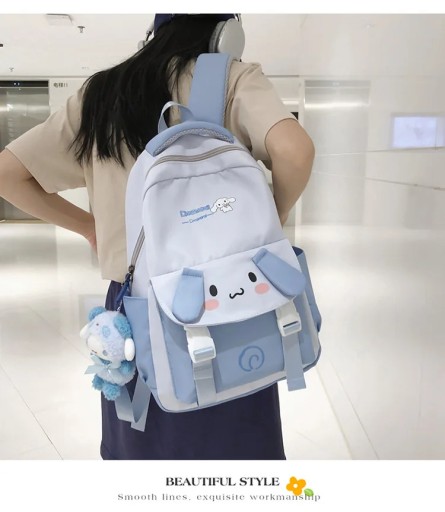 Новая сумка Sanrio Cartoon Kuromi Cinnamoroll My Melody, студенческий рюкзак San