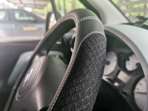 Чехол на руль Seat Leon Toledo Ibiza Altea Alhambra, кожаный материал
