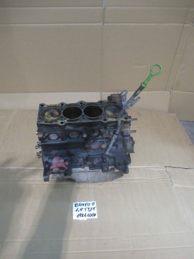 БЛОК ДВИГАТЕЛЯ НИЖНИЙ 198A1000 FIAT BRAVO II 1.4 T-JET