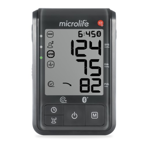 МОНИТОР АРТЕРИАЛЬНОГО ДАВЛЕНИЯ MICROLIFE BP B6 + БЛОК ПИТАНИЯ BLUETOOTH