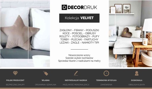 Bieżnik na stół VELVET VE2213 | karmelowy