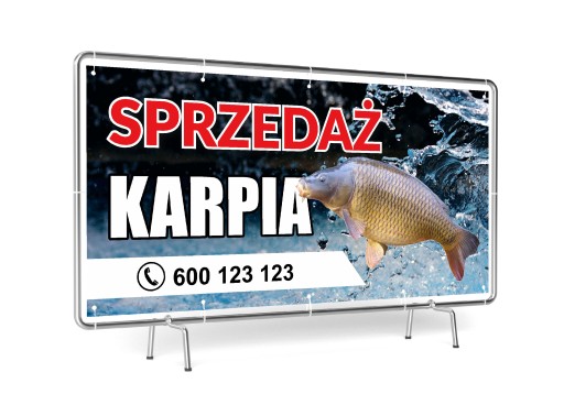 BANER REKLAMOWY 1x2m FAJERWERKI ATRAKCYJNE CENY