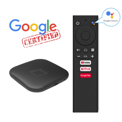Сертифицированная Smart TV приставка Hako Google Netflix Youtube