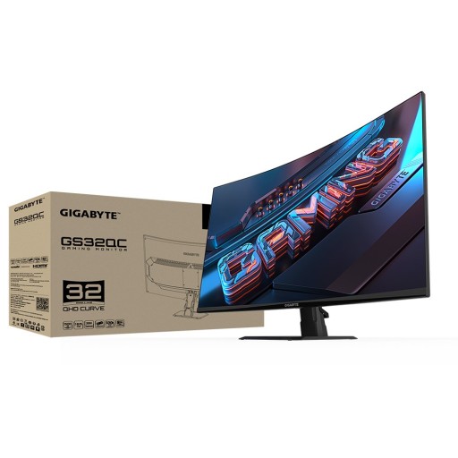 СВЕТОДИОДНЫЙ МОНИТОР GIGABYTE 31,5 дюйма GS32QC, 165 Гц