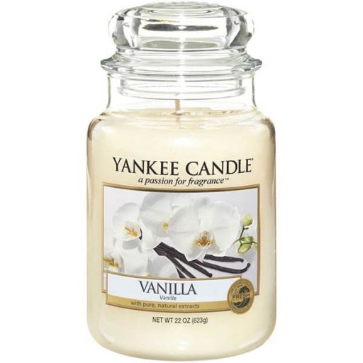 YANKEE CANDLE ВАНИЛЬНАЯ АРОМАТИЧЕСКАЯ СВЕЧА В ПОДАРОК