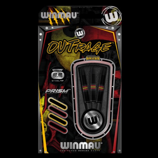 WINMAU Outrage Дротики - острое острие 20 г.