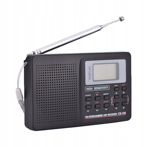 СОЛНЕЧНЫЙ РАДИОФОНАРИК FM/AM/SW/LW SOS