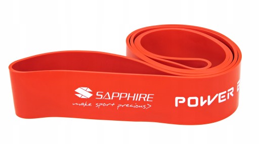 POWER BAND RESISTANCE РЕЗИНА ПРОЧНАЯ ТРЕНИРОВОЧНАЯ ЛЕНТА ДЛЯ УПРАЖНЕНИЙ 28-80 КГ САПФИР