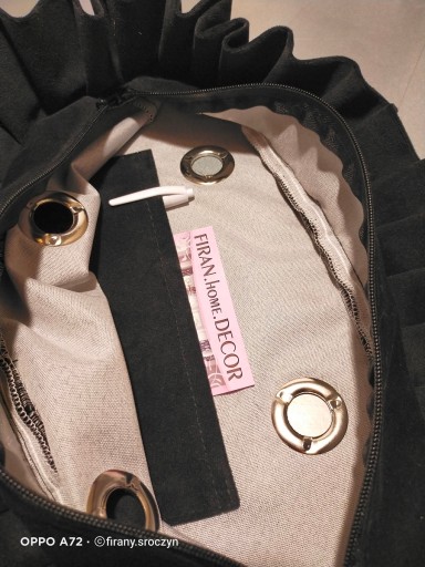 O BAG ORGANIZER wkład DO STANDARDU CZARNY