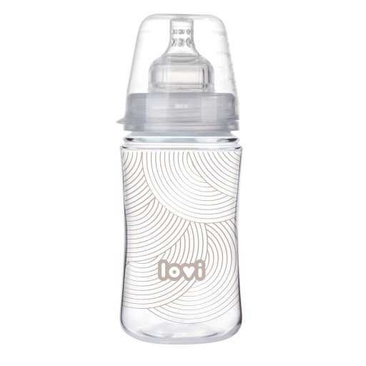 LOVI BUTELKA ANTYKOLKOWA TRENDS 250ML + SMOCZEK 3M+ SUPERVENT DYNAMICZNY