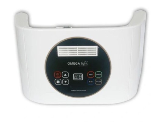 O'MELON OMEGA LIGHT LED МАСКА ДЛЯ ЛИЦА СВЕТОТЕРАПИЯ - 7 ЦВЕТОВ СВЕТОДИОДОВ