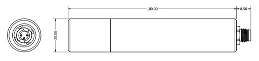 Лазер зеленой линии 100 мВт 520 нм IP67 LAMBDAWAVE