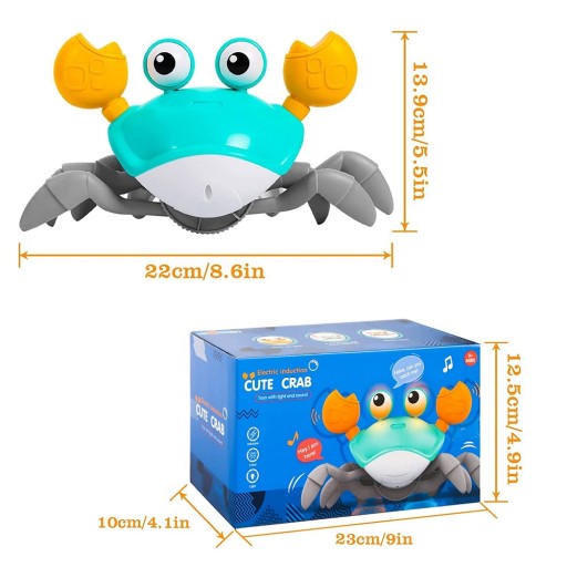 ИНТЕРАКТИВНАЯ ИГРУШКА БЕГУЩИЙ ПОЛЗУЩИЙ КРАБ