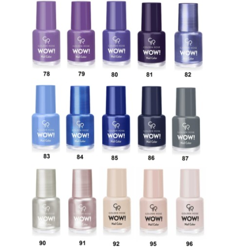 WOW NAIL COLOR Лак для ногтей Golden Rose 35