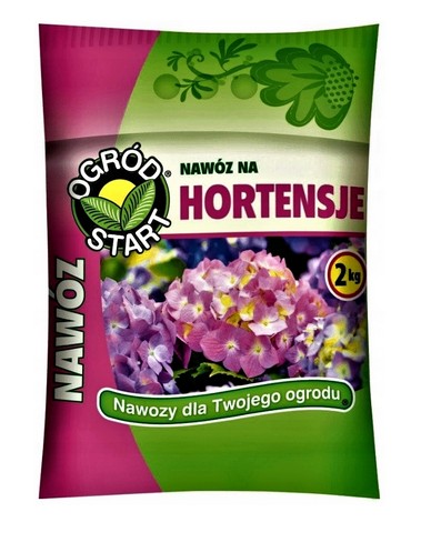 NAWÓZ OGRÓD START SUPER HORTENSJE DO HORTENSJI 2kg BUJNY WZROST dwż6/2029r.