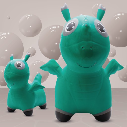 Джемпер детский с насосом DINO, зеленый