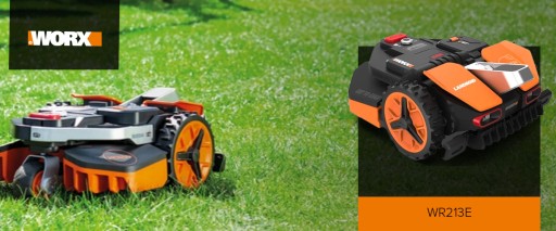 Беспроводной робот-косилка WORX Vision 1300 м2 WR213E для резки кромок