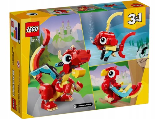 LEGO 31146 Creator 3in1 Красный Дракон