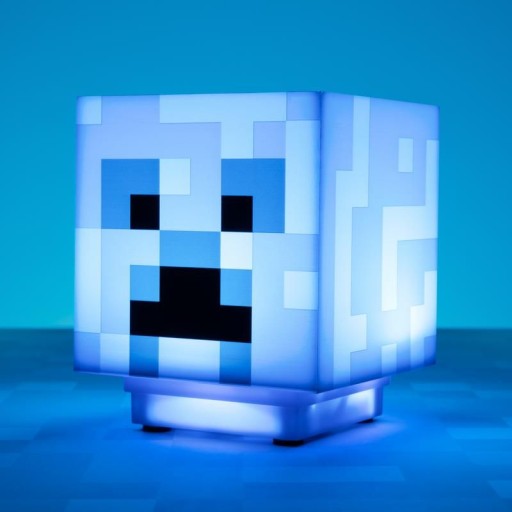 MINECRAFT ЗАРЯЖЕННАЯ ЛАМПА CREEPER со ЗВУКОМ