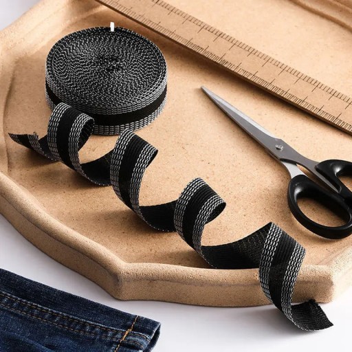 DIY Szycie tkanin Samoprzylepny klej na krawędziach spodni
