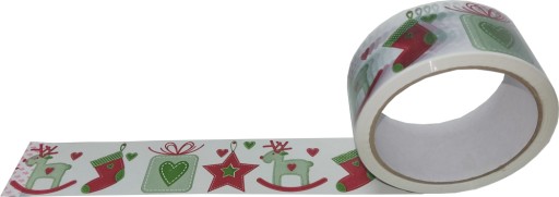 TAŚMA PAKOWA ŚWIĄTECZNA Merry Christmas SK 48/66
