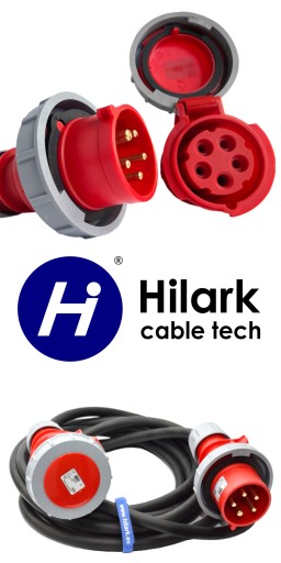 УДЛИНИТЕЛЬ ПИТАНИЯ РЕЗИНОВЫЙ 10М H07RN-F 5x2,5 IP67 16A