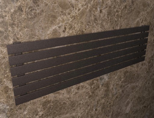 Радиатор горизонтальный ROYAL 45x160 бордовый