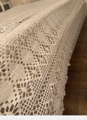 Narzuta Handmade antyk bawełna 299 x 270 cm