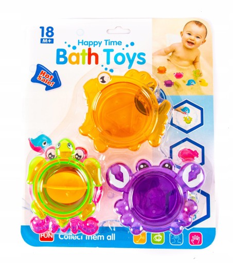 ЧАШКИ ДЛЯ ВАННЫ, ИГРУШКИ ДЛЯ ВОДЫ