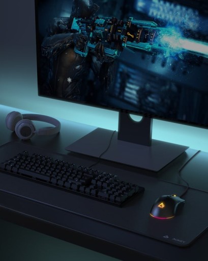 Коврик для мыши AUKEY XXL с клавиатурой 800x300x3