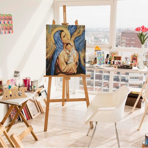 Картина для КРАСКИ ПО ЦИФРАМ Без рамки ARTNAPI