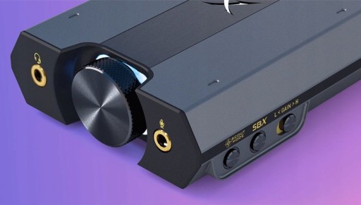 ZEWNĘTRZNA KARTA DŹWIĘKOWA CREATIVE SOUND BLASTER X G6 DAC 5.1/7 32-BIT