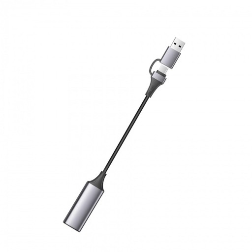Karta graficzna ze stopu aluminium 4K USB typu C do wideokonferencji z