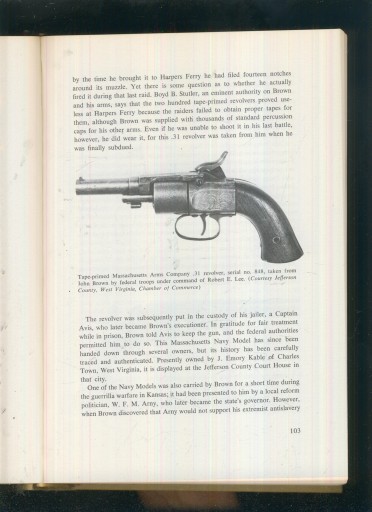 Fired in Anger, Personal Handguns of American Heroes and Villains; R. Elman