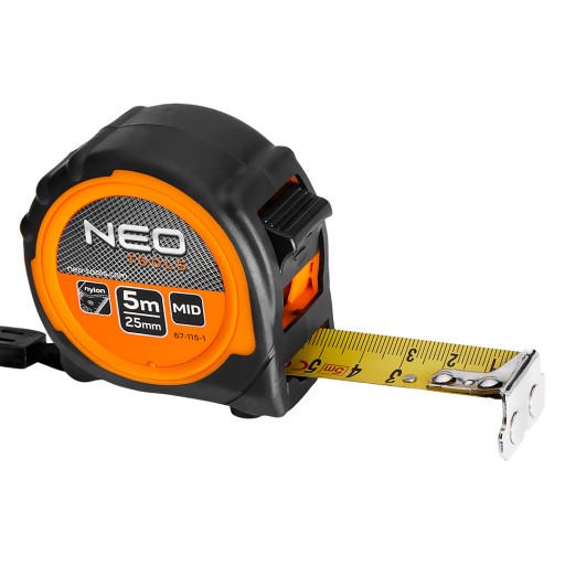 ПРОКАТ ИЗ МАГНИТНОЙ СТАЛИ 5MX25MM NEO Tools 67-115-1