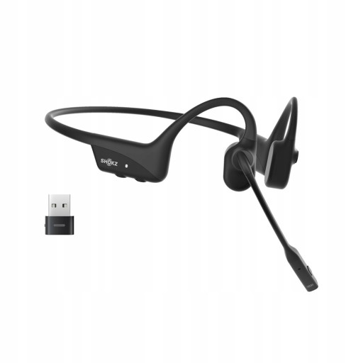 Shokz OpenComm2 UC (USB-C) Черные наушники