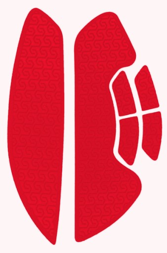 Grip Corepad DeathAdder V3 Pro czerwony