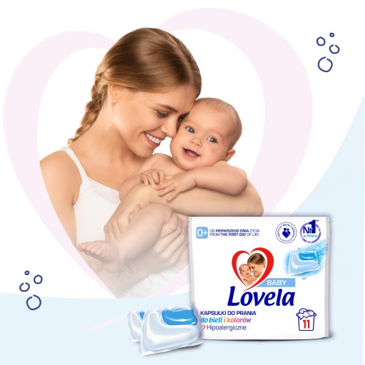 Lovela Капсулы для стирки 44 шт. Белый и Цветной.