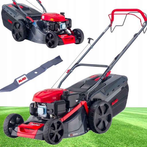 KOSIARKA Spalinowa z NAPĘDEM AL-KO 46cm 123 cm3 KOSZ 60l Mielenie Mocna 4w1