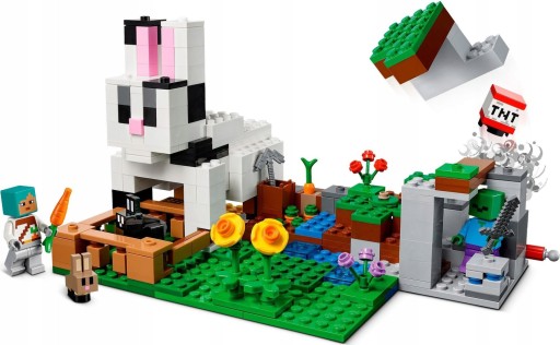 LEGO MINECRAFT КРОЛИЧНАЯ ФЕРМА 21181