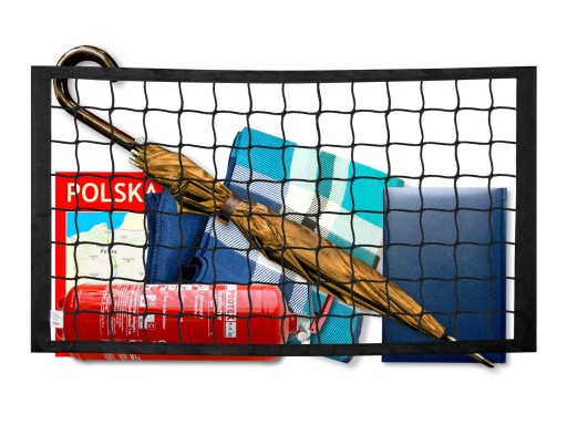 СЕТКА ДЛЯ БАГАЖНИКА 27x50 ЗАБОРНАЯ СЕТКА на липучке