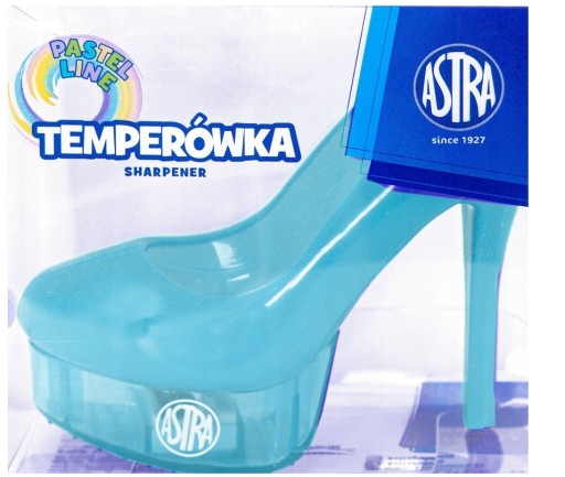 Temperówka z pojemnikiem BUCIK ASTRA RÓŻ
