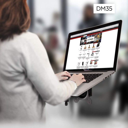 Подставка для ноутбука Duronic DML1 BK с креплениями D