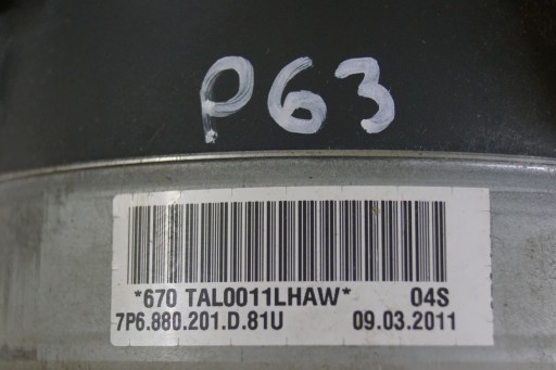 ПОДУШКА БЕЗОПАСНОСТИ ВОДИТЕЛЯ VW TOUAREG 7P6880201D