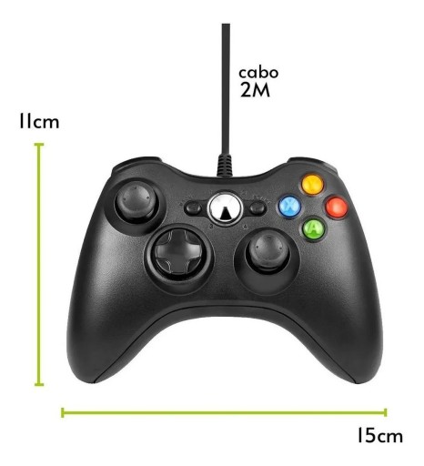 КОНТРОЛЛЕР GAMEPAD PAD для XBOX 360 / SLIM КОНСОЛЬ ДЛЯ ПК USB DUAL SHOCK + ЧЕХОЛ