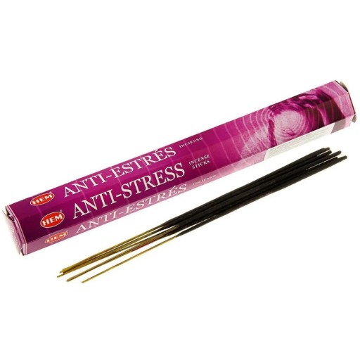 Indyjskie Kadzidełka Anti Stress 20 Sztuk HEM