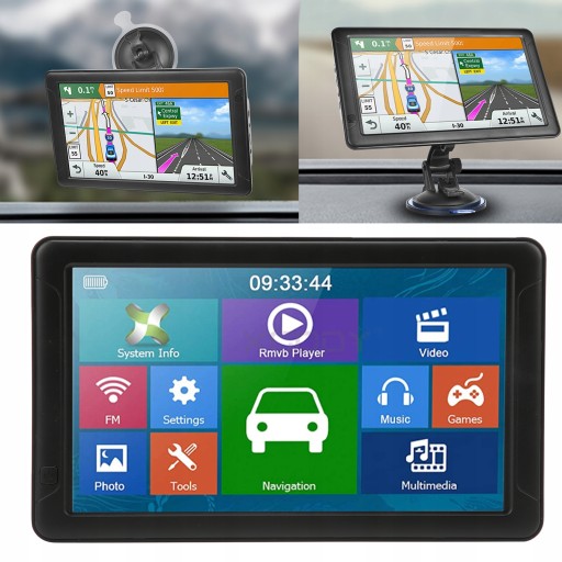 NAWIGACJA SAMOCHODOWA GPS 9'' MAPA