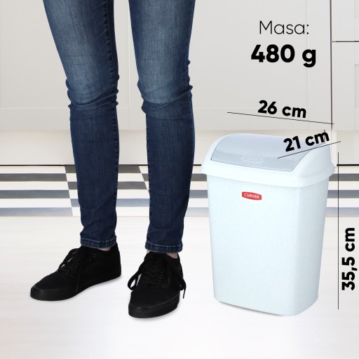 КУРСОН ДЛЯ МУСОРНЫХ ИЗОГНУТИЙ 10 Л, ГРАНИТ